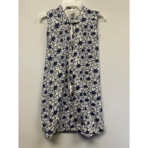 Touched by Nature Organic Cotton Sleep Sack Navy White Daisy 12-18M 68657